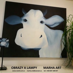 Markéta Haflantová - Obrazy a lampy